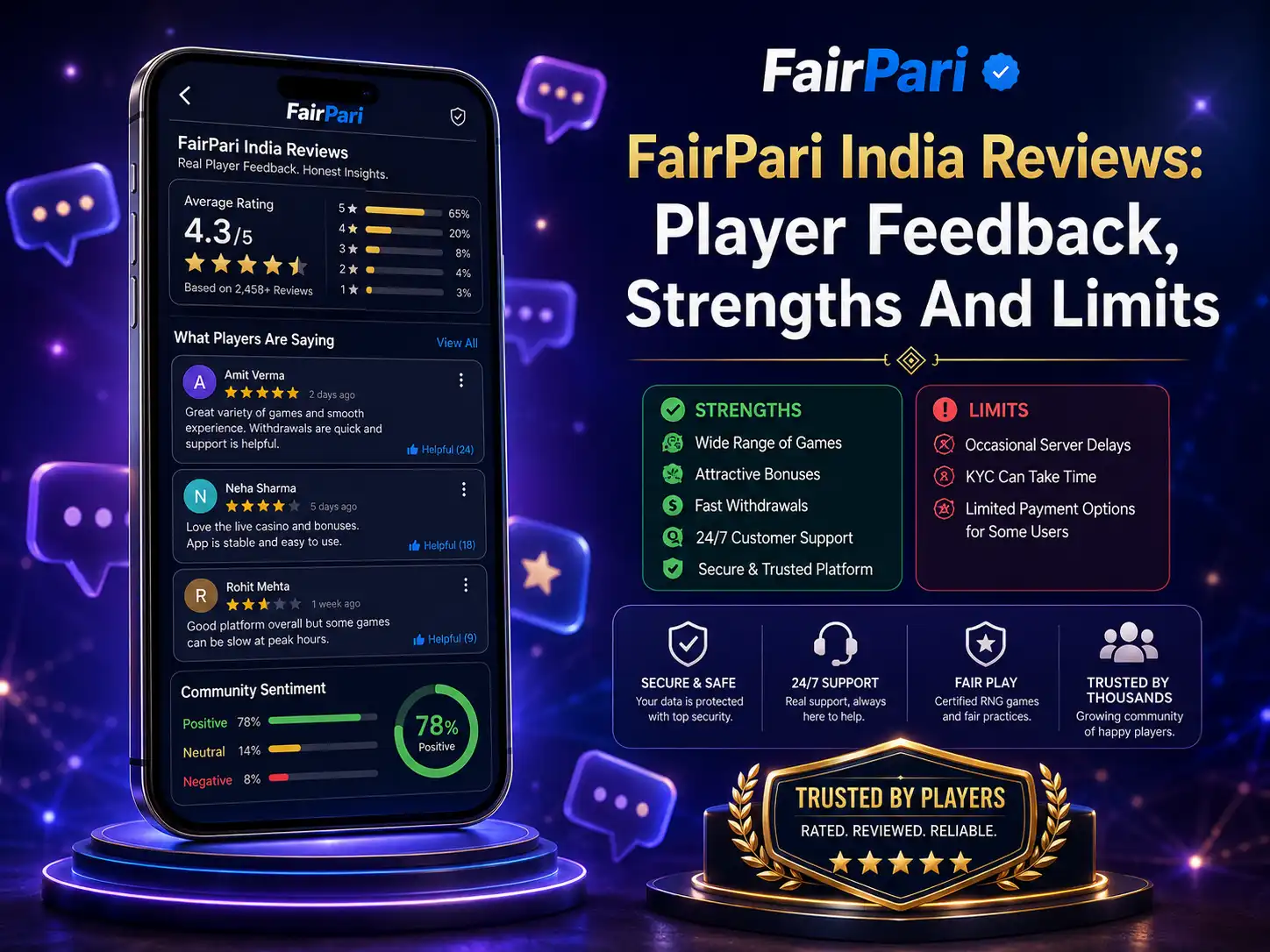 FairPari India Reviews: Player Feedback, Strengths And Limits